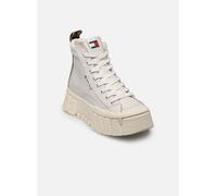 Tommy Hilfiger - TJW VULC FLATFORM LEOPARD - weiß - Sneaker - Größe 39