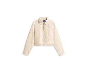 Tommy Hilfiger - Tommy Badge wasserabweisende Twill-Jacke beige - Gr. - S