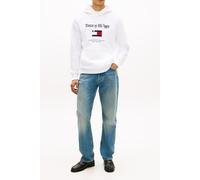 Tommy Hilfiger Tommy Embro Flag Hoodie White Größe: XXL | Pullover Outlet | Herren | Weiß
