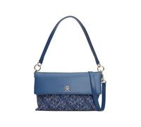 TOMMY HILFIGER - Tommy Hilfiger Distinct Shoulder, Schultertasche, Umhängetasche, Monogramm-Blau