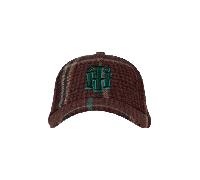 TOMMY HILFIGER - Tommy Hilfiger Feminine Prep Check Baseball Cap, Karo-Braun