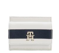 TOMMY HILFIGER - Tommy Hilfiger Iconic Tommy Card Holder, Kartenetui, Mini-Geldbörse, Weiß-Blau