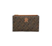 TOMMY HILFIGER - Tommy Hilfiger Monoplay Slip Wallet, Geldbörse, Portemonnaie, Monogramm-Braun...