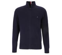 Tommy Hilfiger Herren PIMA ORG CTN Cashmere Zip Thru MW0MW28050 Strickjacken, Blau (Desert Sky), L