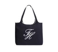 TOMMY HILFIGER - Tommy Hilfiger Tote Bag mit Etui, Strandtasche, Space Blue / Canvas