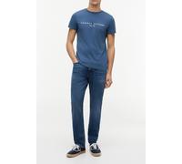Tommy Hilfiger Logo Kurzarm-t-shirt M Aegean Sea