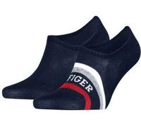 Tommy Hilfiger Tommy Men Tab Footie Socks 2P Marine Gr 39/42