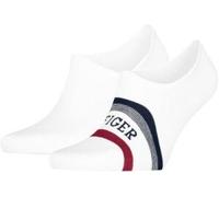 Tommy Hilfiger Legwear Tommy Men Tab Footie Socks 2P Weiß Gr 39/42