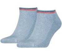 Tommy Hilfiger Tommy Men Uni TJ Iconic Sneaker Sock 2P Blau Baumwolle Gr 43/46