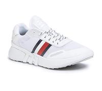 Tommy Hilfiger Tommy Sporty Branded Runner, Sneaker, Weiß (White Ybs), 39 EU (6 UK)