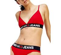 Tommy Hilfiger Triangle BH rot/weiß - XS