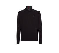 TOMMY HILFIGER Troyer Pullover schwarz | XXXL