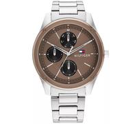 Tommy Hilfiger Tyler Herren Silber Uhr 1710533 Einheitsgröße
