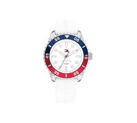 Tommy Hilfiger Uhr mit DREI-Zeiger-Quarzwerk für die Jugend mit Edelstahlarmband oder Silikonarmband