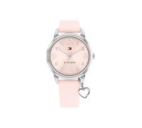 Tommy Hilfiger Uhr mit DREI-Zeiger-Quarzwerk für die Jugend mit Edelstahlarmband oder Silikonarmband - Verfügbar in Silber, Blau, Rosa oder Schwarz