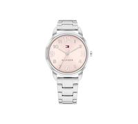 Tommy Hilfiger Uhr mit DREI-Zeiger-Quarzwerkfür die Jugend mit Silbernes Edelstahlarmband - 1720045