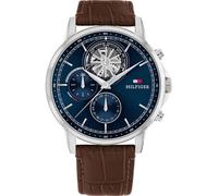 Tommy Hilfiger Stewa 44 Mm Uhr One Size Brown / Navy / Mineral