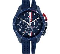 Tommy Hilfiger Chronograph Quarz Uhrfür Herren mit Silikonarmband
