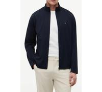 Blouson TOMMY HILFIGER "ULTRA LIGHT TECH", Herren, Gr. L, blau (desert sky), Web, Obermaterial: 95% Polyester, 5% Elasthan, normal, Jacken Blouson, glatte Materialqualität Performance Tech Qualität At