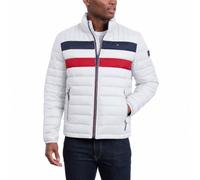 Tommy Hilfiger Herren Men's Water Resistant Ultra Loft Down Alternative Puffer Jacket Daunenalternativer Mantel, Ice Colorblock, XXL