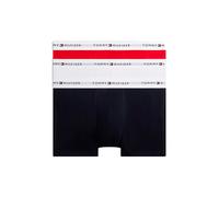 Trunk "TRUNK 3 PACK", Herren, Gr. M (50), 3 Stk., primary rot, weiß, desert sky, Jersey, Obermaterial: 95% Baumwolle, 5% Elasthan, TOMMY HILFIGER UNDERWEAR, körpernah, Unterhosen, mit Logoschriftzug (