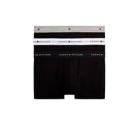 Tommy Hilfiger Herren 3P Wb Trunks, Grey Heather/Black/White, XS