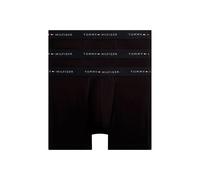 Boxershorts "3P BOXER BRIEF DTM", Herren, Gr. M (50), 3 Stk., schwarz (schwarz, schwarz, schwarz 0xn), Jersey, Obermaterial: 95% Baumwolle, 5% Elasthan, TOMMY HILFIGER UNDERWEAR, unifarben, eng, Unter