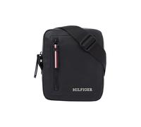 TOMMY HILFIGER - Umhängetasche Pique Mini Reporter Black Schwarz