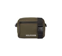 TOMMY HILFIGER - Umhängetasche Th Monotype Ew Reporter Army Green Oliv