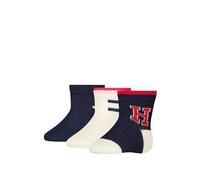 Tommy Hilfiger Unisex Baby Iconic Sock Giftbox, Navy, 15-18 EU