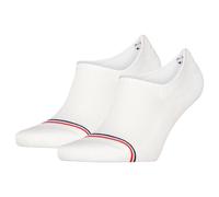 Tommy Hilfiger Damen Footie Socken, Weiß, 32-34 EU