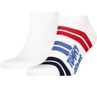TOMMY HILFIGER Unisex Sneaker Socken Fushion Tommy 2er Pack 43|44|45|46 2 Stk.