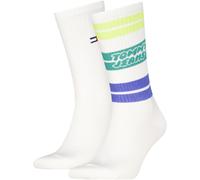 TOMMY HILFIGER Unisex Tennissocken Fushion Tommy 2er Pack 35|36|37|38 2 Stk.