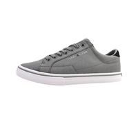 Tommy Hilfiger Herren Vulcanized Sneaker Long Lace Low Top, Grau (Universal Grey), 43