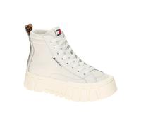 Tommy Hilfiger VULC FLATFORM LEOPARD EN02858 YBL offwhite - sportliche Stiefelette für Damen - Größe 41