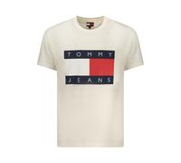 Tommy Hilfiger Weiße Baumwoll Herren T-Shirt XXL Weiß