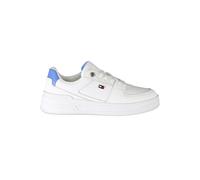 Tommy Hilfiger Weiße Leder Damen Sneaker EU39/US9 Weiß
