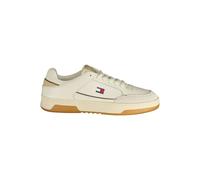 Tommy Hilfiger weiße Polyurethan Herren Sneaker EU43/US10 Beige