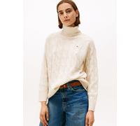 Tommy Hilfiger Wollpullover Damen sand, L