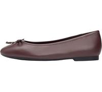Tommy Hilfiger Women Hilfiger Smooth LTHR Ballet FW0FW09006 Ballerinas, Braun (Rich Walnut), 37, Brown Rich Walnut, 37 EU