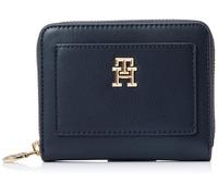 Geldbörse TOMMY HILFIGER "Women TH DISTINCT MED ZA Wallets" blau (space blue) Kleinlederwaren Geldbörsen (48915615-0)