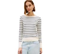 Tommy Hilfiger Women's Co Jersey Stitch Boat-Nk Sweater Ww0Ww40099, Beige, XXS