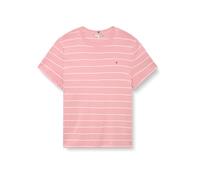 Tommy Hilfiger Women's CRV Slim Cody C-Nk Ss WW0WW50828, Pink, 54