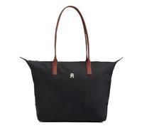 Tommy Hilfiger Womens Popette Tote Handtaschen (1 Stück), Schwarz, Einheitsgröße, Handtaschen