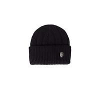 Tommy Hilfiger - Women's Ribbed Monogram Beanie - Size One Size