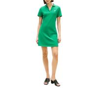 Tommy Hilfiger Women's Th Script Open-Nk Polo DRS WW0WW48749, Green, L