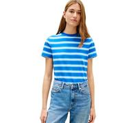 Tommy Hilfiger Script Regular Fit Kurzarm-t-shirt L Preppy Stripe Blue Orbit / Frigid