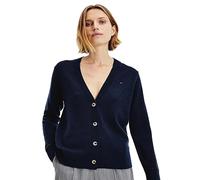 Tommy Hilfiger Wool Cashmere Short Cardigan LS XS