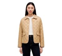 Steppjacke TOMMY HILFIGER "LW PADDED SLIM QUILTED JACKET", Damen, Gr. M (40), camel, Steppware, Obermaterial: 100% Nylon. Futter: 100% Nylon. Füllung: 100% Polyester, unifarben, slim fit normal, Rundh