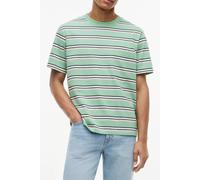 Tommy Hilfiger Yarn Dye Multistripe Cut Grass Multi Stripe Größe: M | Basic T-Shirts Outlet | Herren